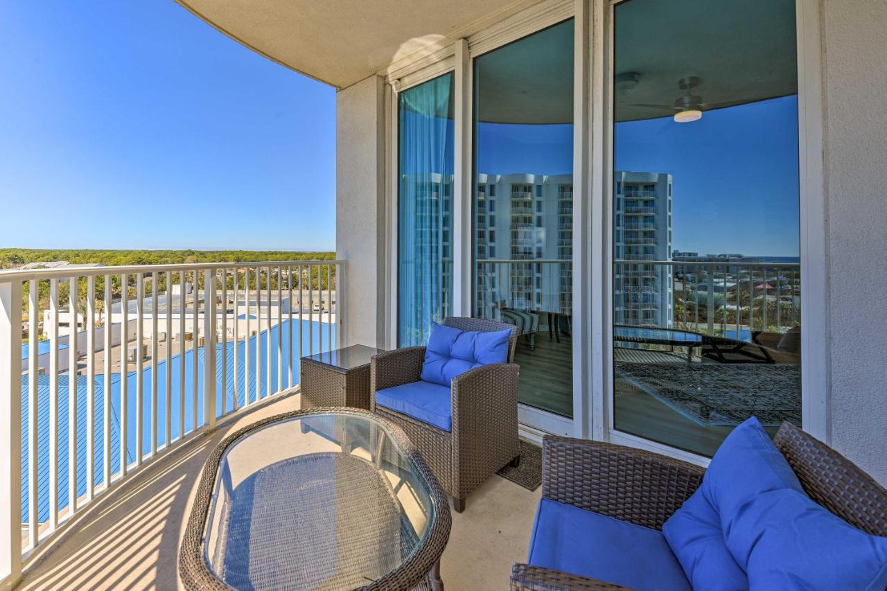 Modern Resort Condo With Balcony - Walk To Beach! Дестин Экстерьер фото